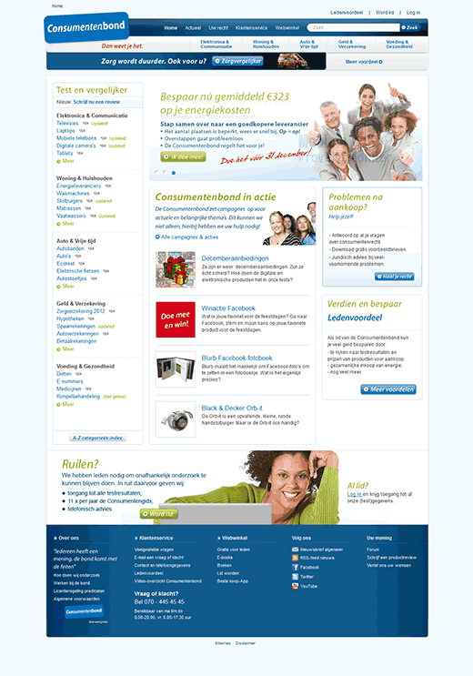 Consumentenbond Screenshot