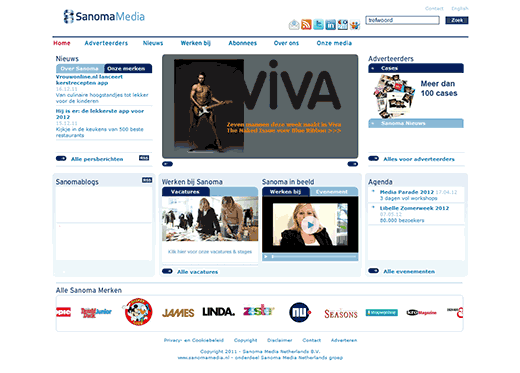 Sanoma Media Screenshot